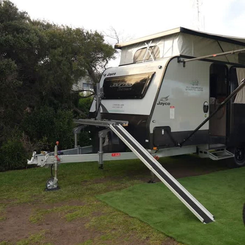 Load image into Gallery viewer, Freedom 2 Bike Caravan Rack - Drawbar Mount NZ
