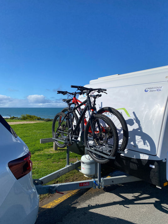2 bike caravan bike rack