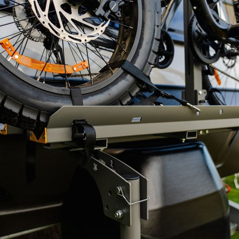 Load image into Gallery viewer, Freedom 2 Bike Caravan Rack - Drawbar Mount NZ
