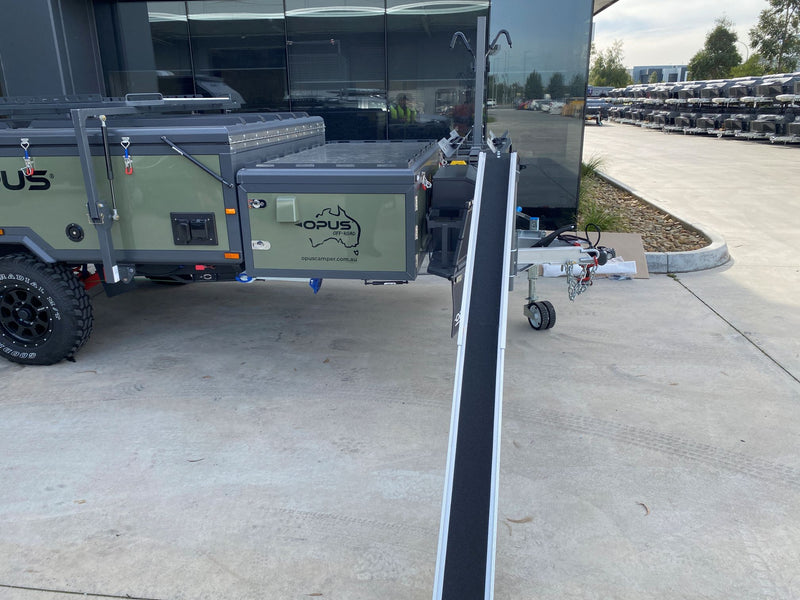 Load image into Gallery viewer, Loading Ramp for Caravan Bike Racks NZ
