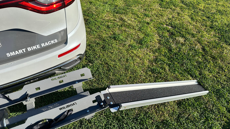 Load image into Gallery viewer, Loading Ramp for Caravan Bike Racks NZ
