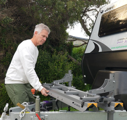 Freedom 2 Bike Caravan Rack - Drawbar Mount NZ